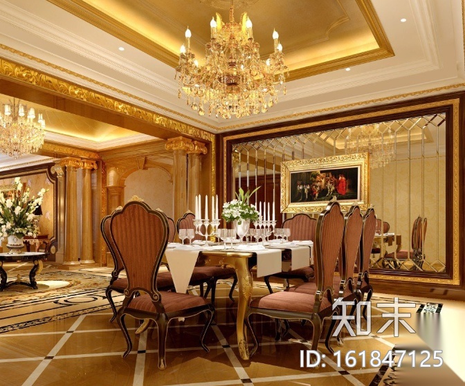 [重庆]现代奢华国际大酒店设计施工图（附效果图）cad施工图下载【ID:161847125】