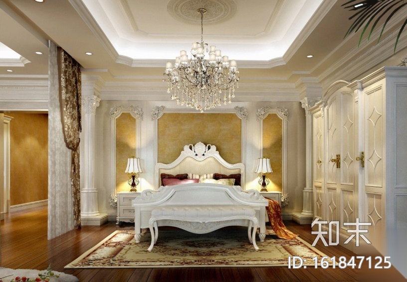 [重庆]现代奢华国际大酒店设计施工图（附效果图）cad施工图下载【ID:161847125】