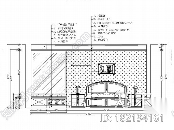 [福建]新古典风格双层洋房装修设计图（含效果）cad施工图下载【ID:182194161】