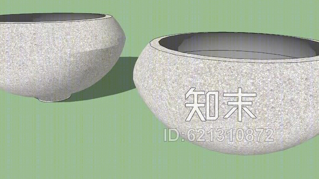 绿色的房子位于mÓveis集SU模型下载【ID:621310872】