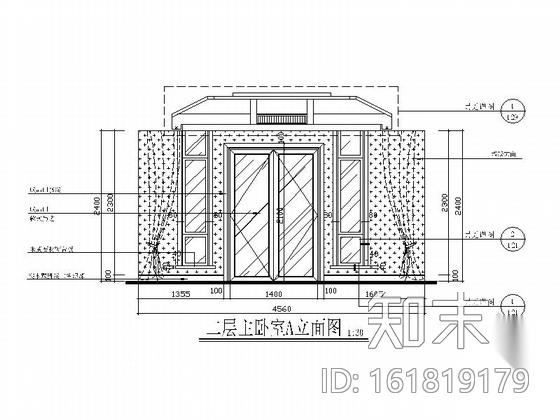 [长春]诗意大气中式复古别墅室内设计CAD施工图施工图下载【ID:161819179】