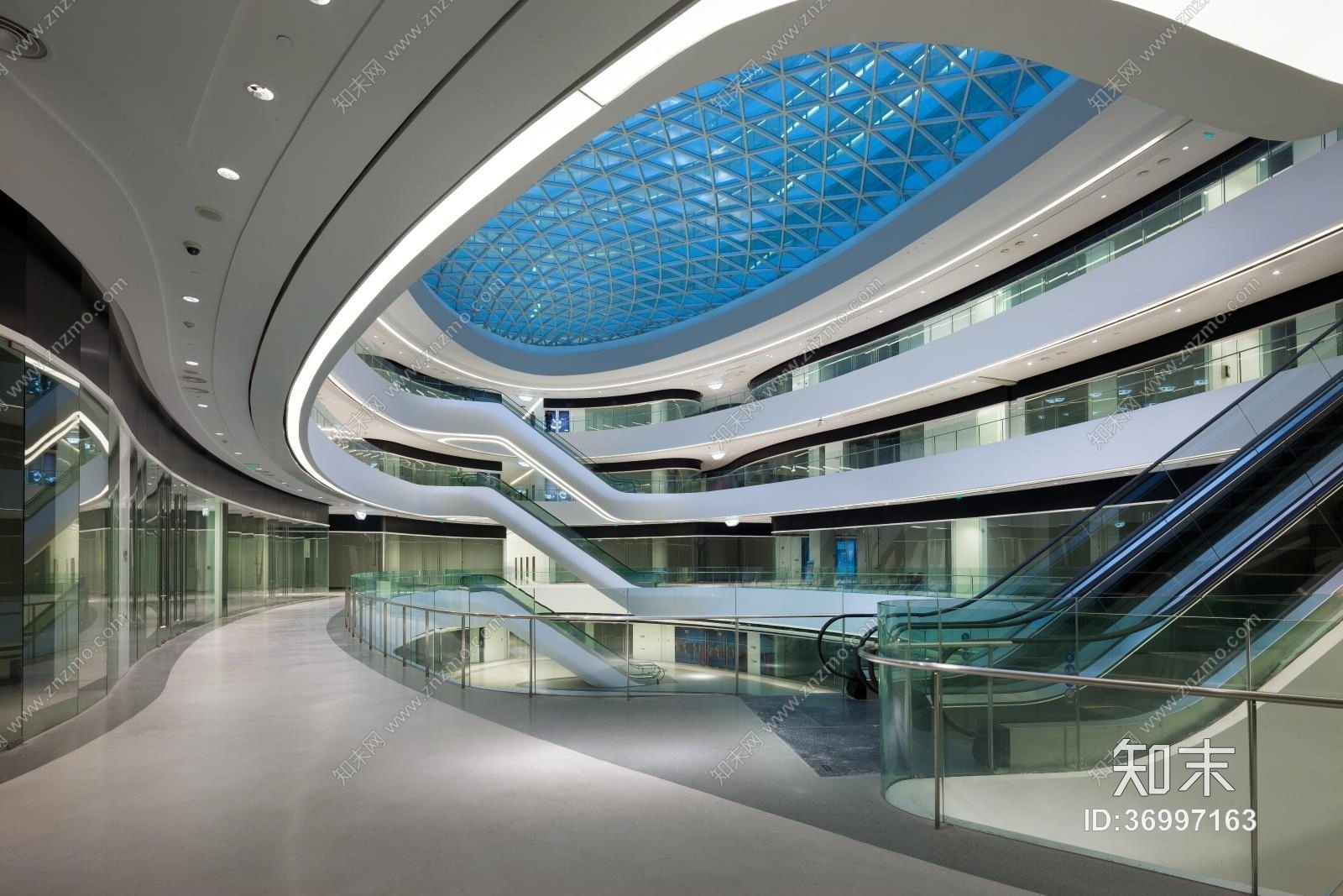 【扎哈哈迪德】北京银河SOHO施工图cad施工图下载【ID:36997163】