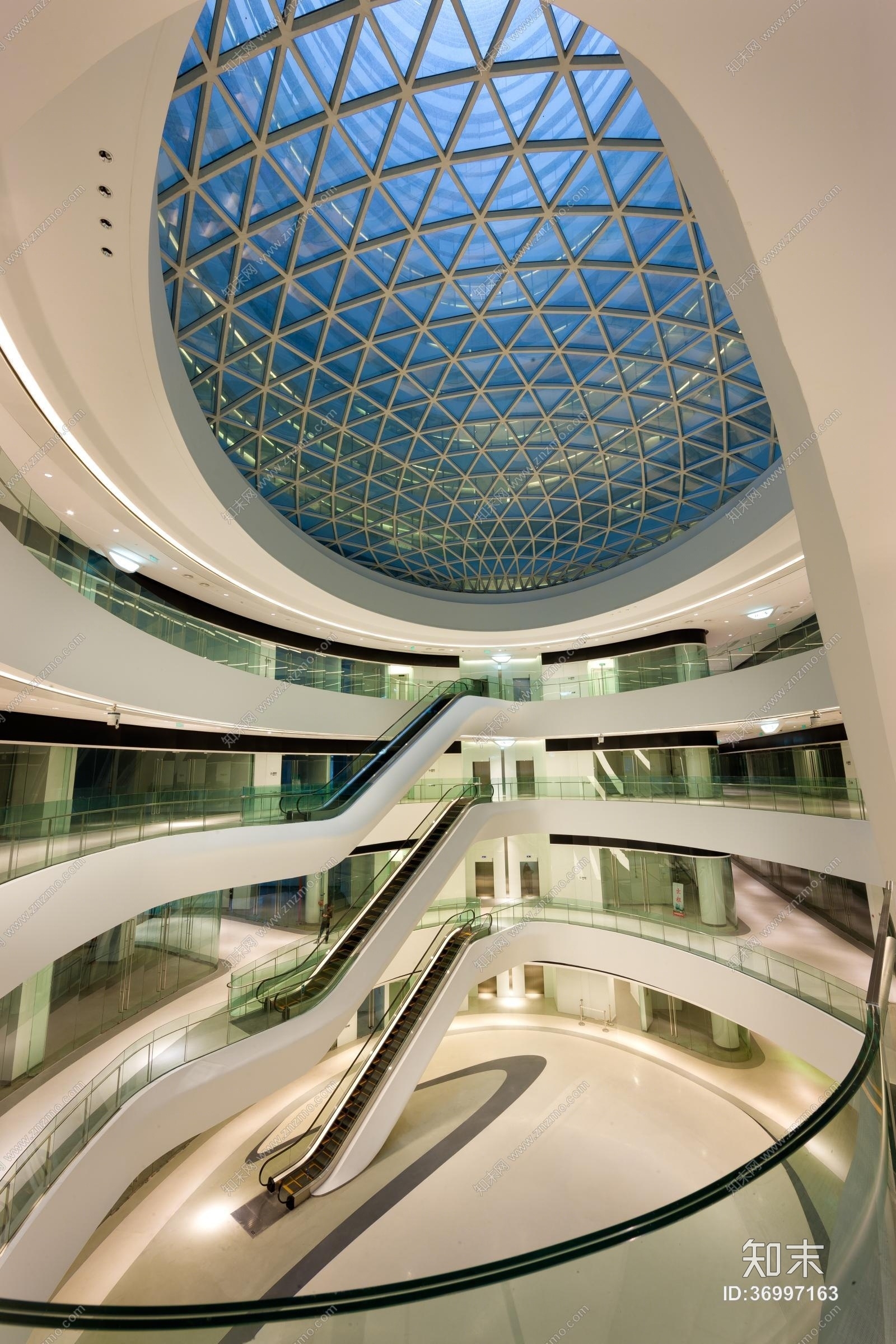 【扎哈哈迪德】北京银河SOHO施工图cad施工图下载【ID:36997163】