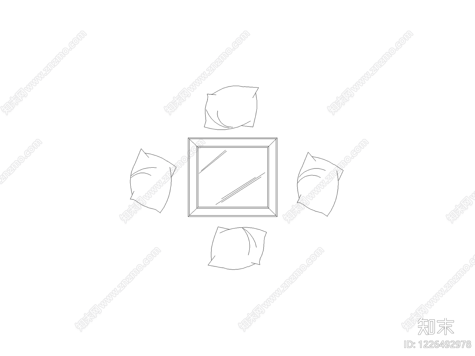 镜子CAD图纸