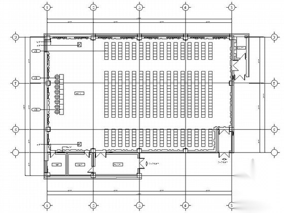 [哈尔滨]某大学多功能厅室内装修图（含效果和实景）cad施工图下载【ID:160707127】