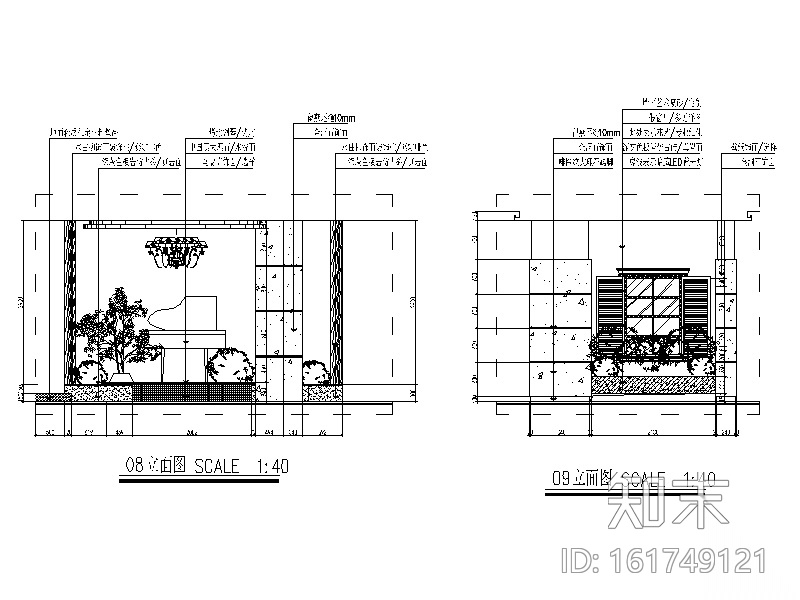 [重庆]欧式风格西餐厅设计CAD施工图（含效果图）cad施工图下载【ID:161749121】