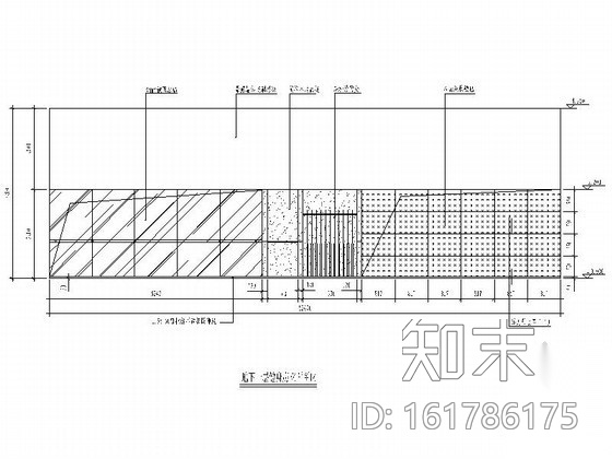 [上海]地下健身房室内装修图cad施工图下载【ID:161786175】