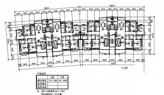 锦绣某住宅小区建筑方案图cad施工图下载【ID:149843186】