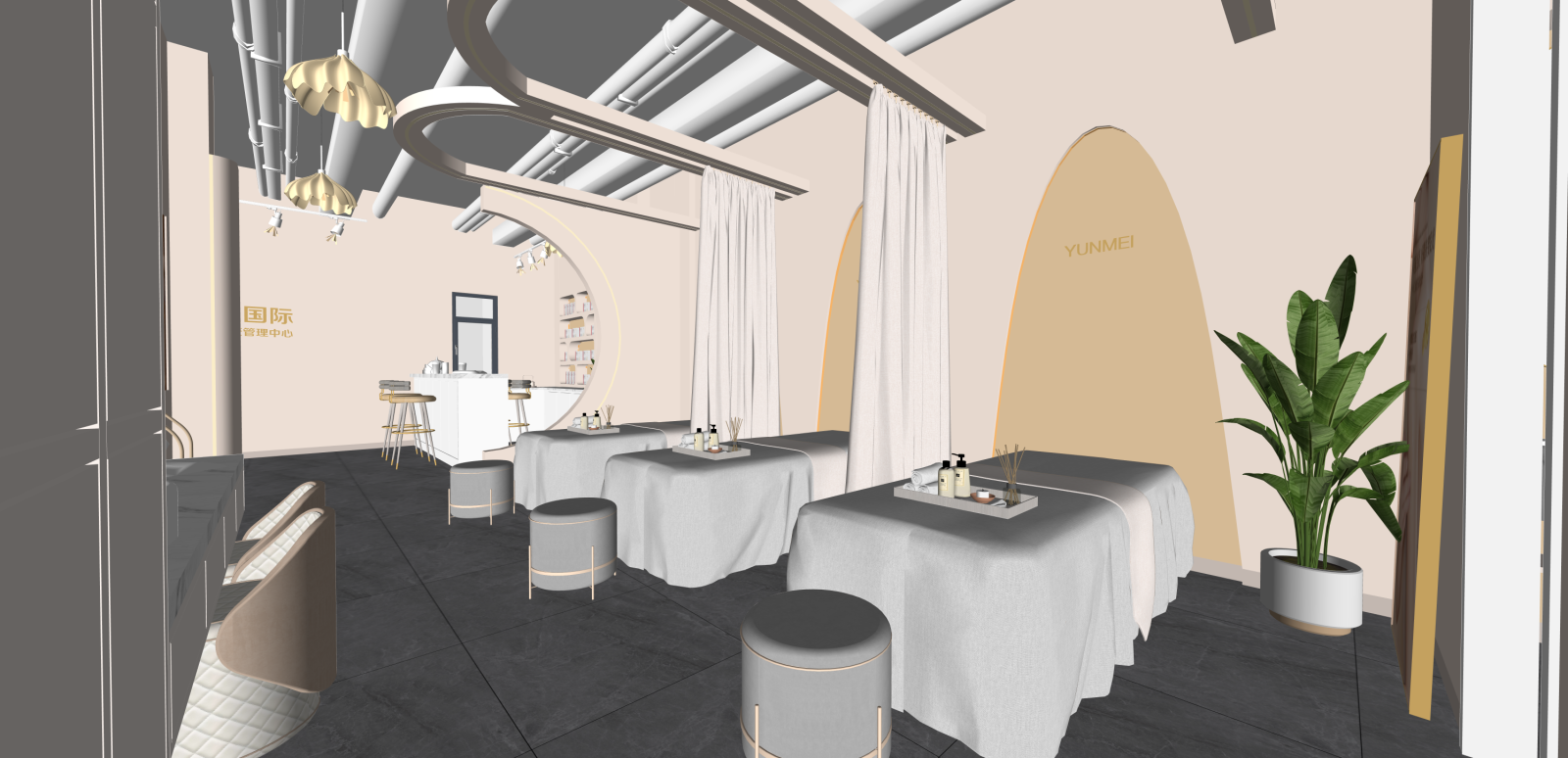 现代其他店铺SU模型下载【ID:1216040913】