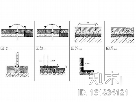 [上海]文化创意会所室内装修CAD施工图（含效果）施工图下载【ID:161834121】