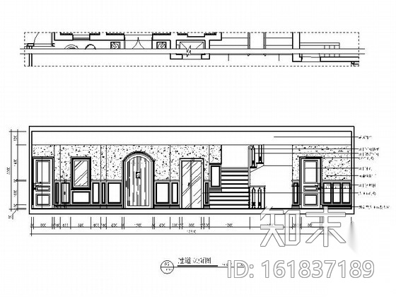 [浙江]两层现代高尔夫别墅室内设计施工图cad施工图下载【ID:161837189】