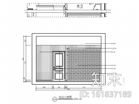 [浙江]两层现代高尔夫别墅室内设计施工图cad施工图下载【ID:161837189】