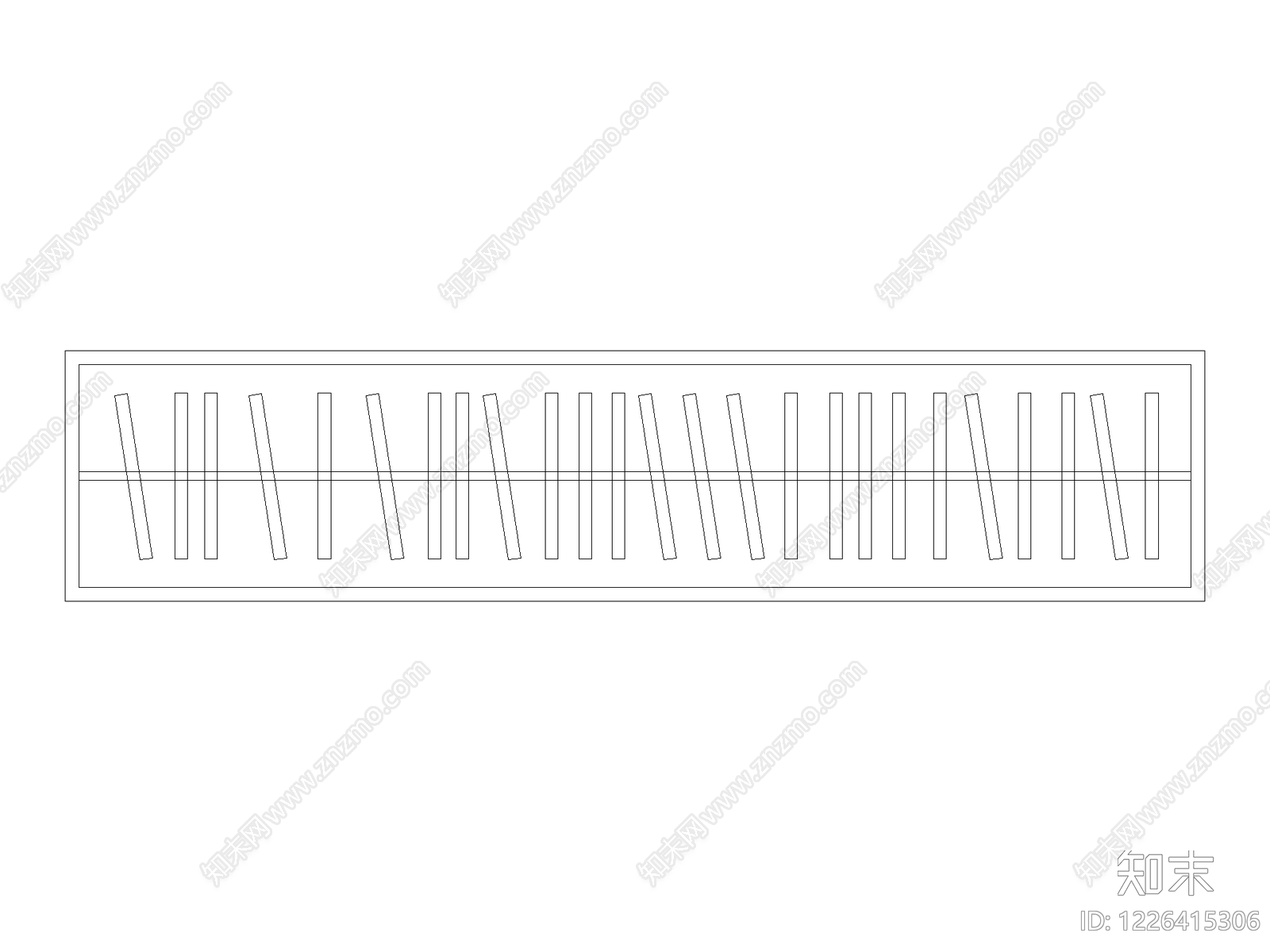 柜子平立面cad施工图下载【ID:1226415306】
