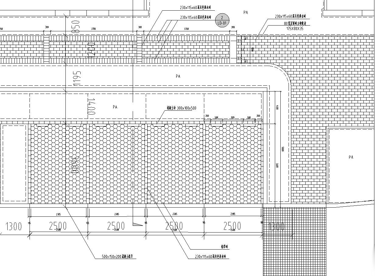 [广东]第5园华宇居住区村落四合院花园全套景观施工图设...cad施工图下载【ID:161032195】