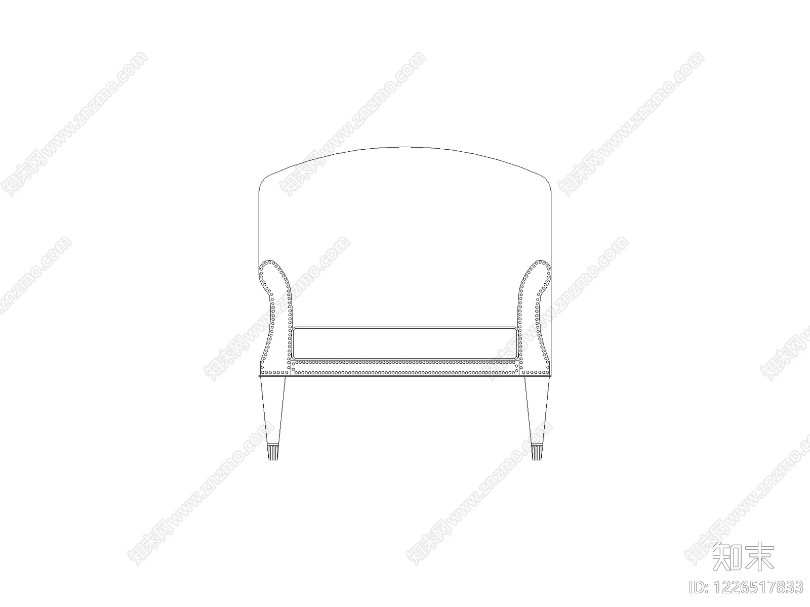 椅子CAD图纸