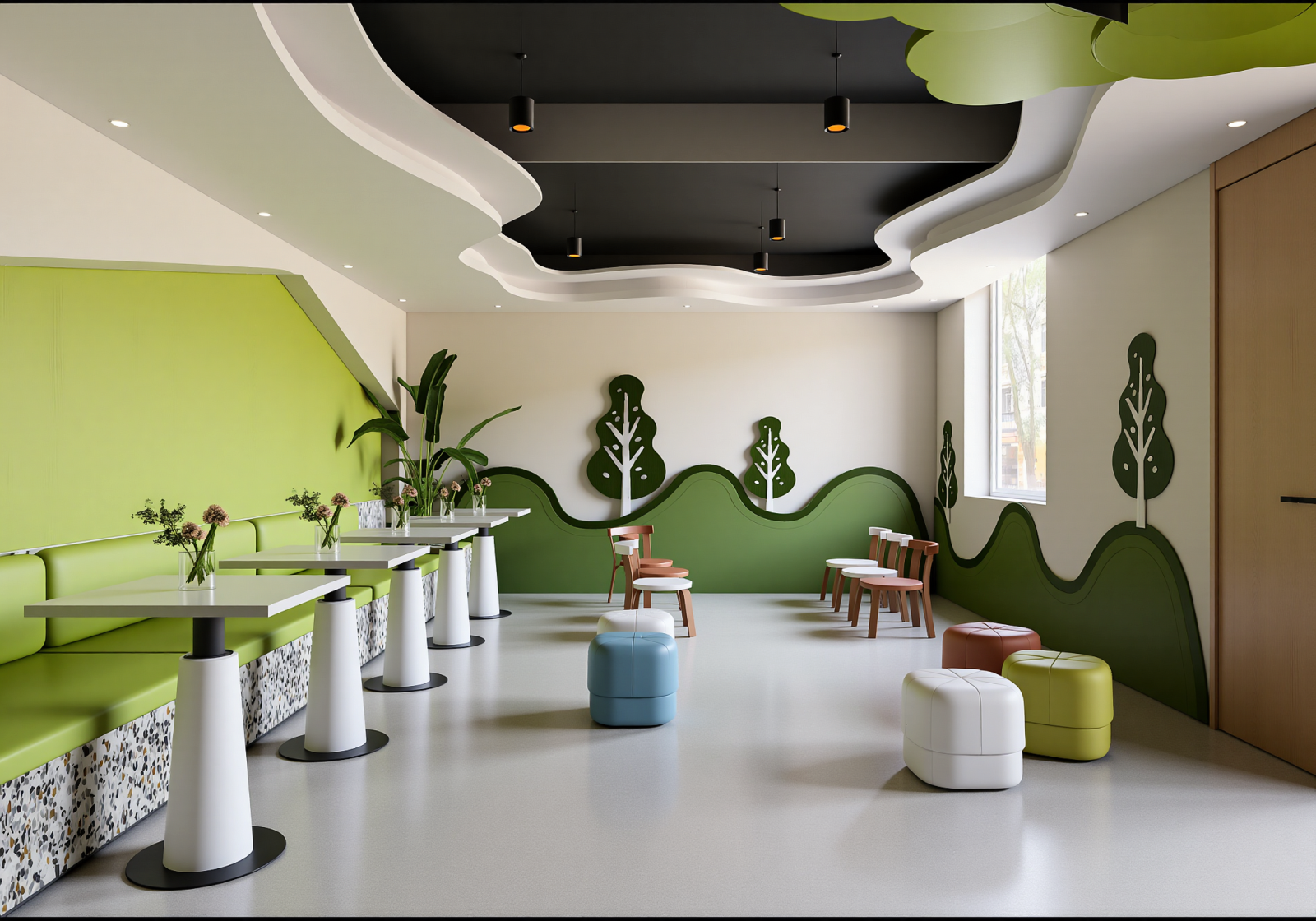 北欧咖啡厅3D模型下载【ID:1214279796】