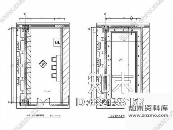施工图沈阳某大学茶水间施工图施工图下载