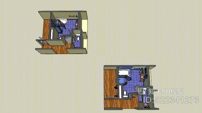 万桑卫浴SU模型下载【ID:522341273】