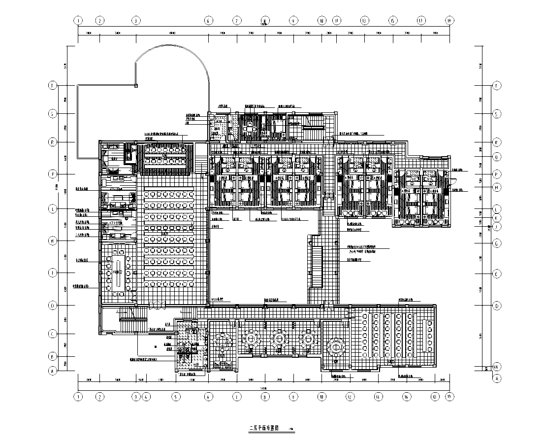 [广东]深圳某四层宾馆装修施工图cad施工图下载【ID:160411182】