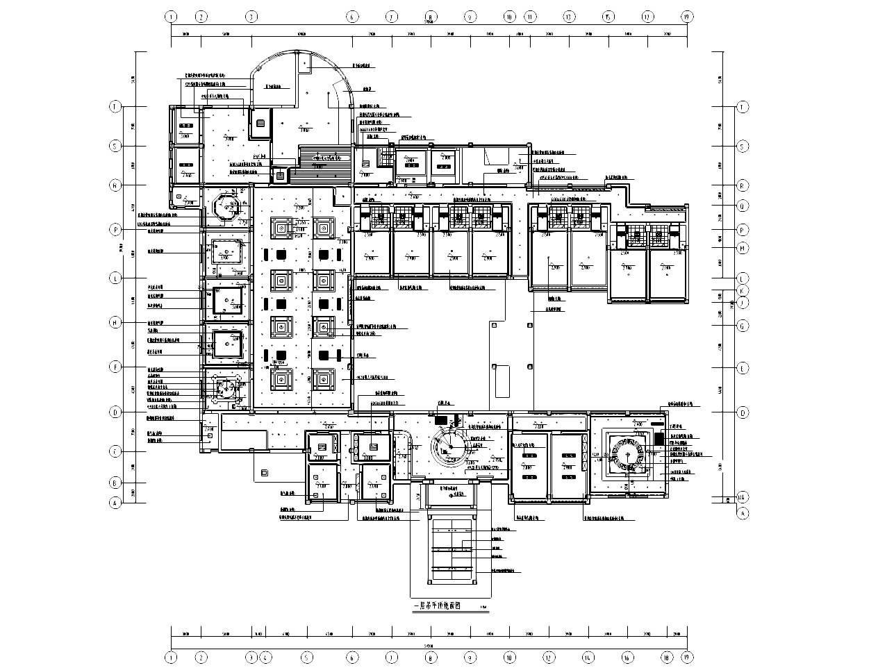 [广东]深圳某四层宾馆装修施工图cad施工图下载【ID:160411182】