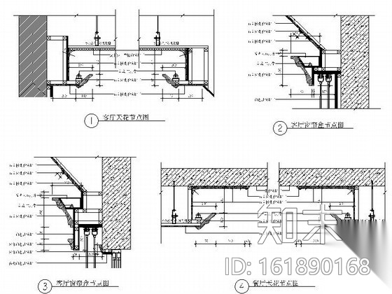 [青岛]豪华双层别墅室内装饰设计施工图（含效果）cad施工图下载【ID:161890168】