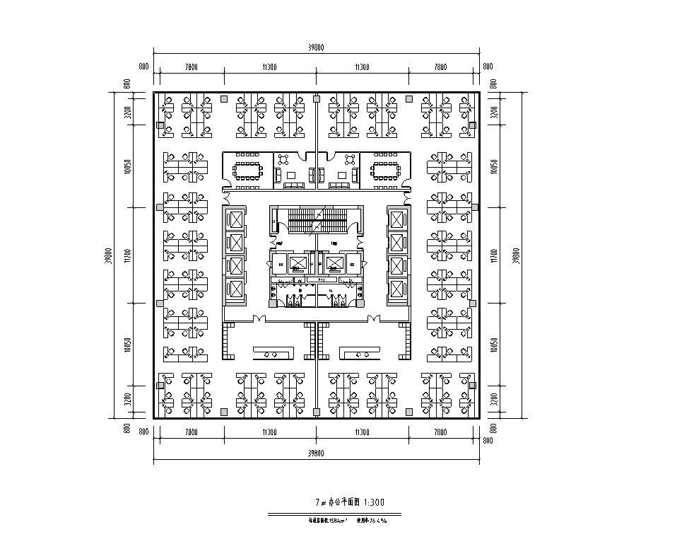 [广东]立润现代风格富达商业广场建筑施工图设计（CAD）cad施工图下载【ID:149935150】