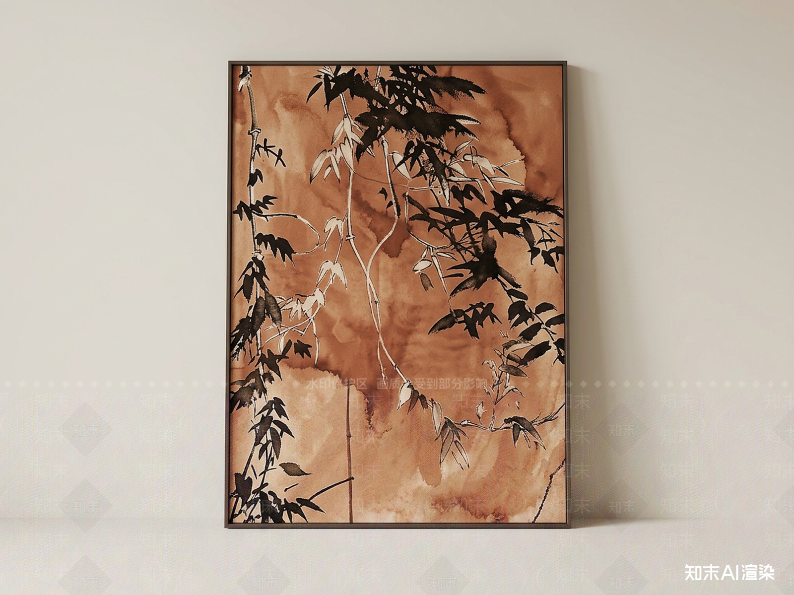 艺术装饰画挂画SU模型下载【ID:1227452207】