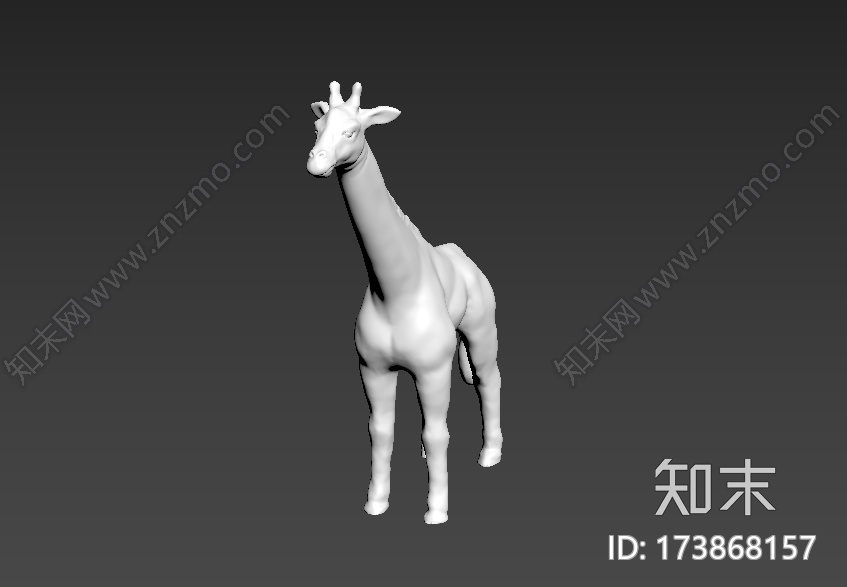 长颈鹿Giraffe_t3d打印模型下载【ID:173868157】