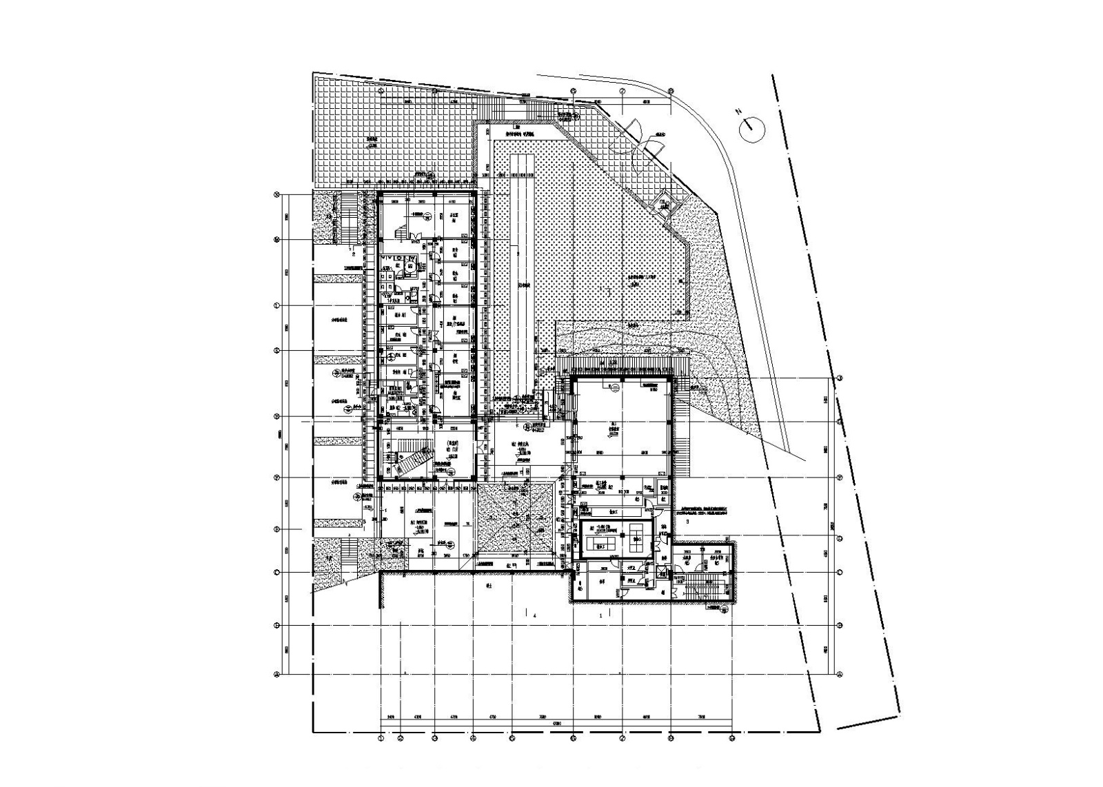 [四川]成都粮丰9班幼儿园建筑施工图（CAD+效果图+设计说...cad施工图下载【ID:151539147】