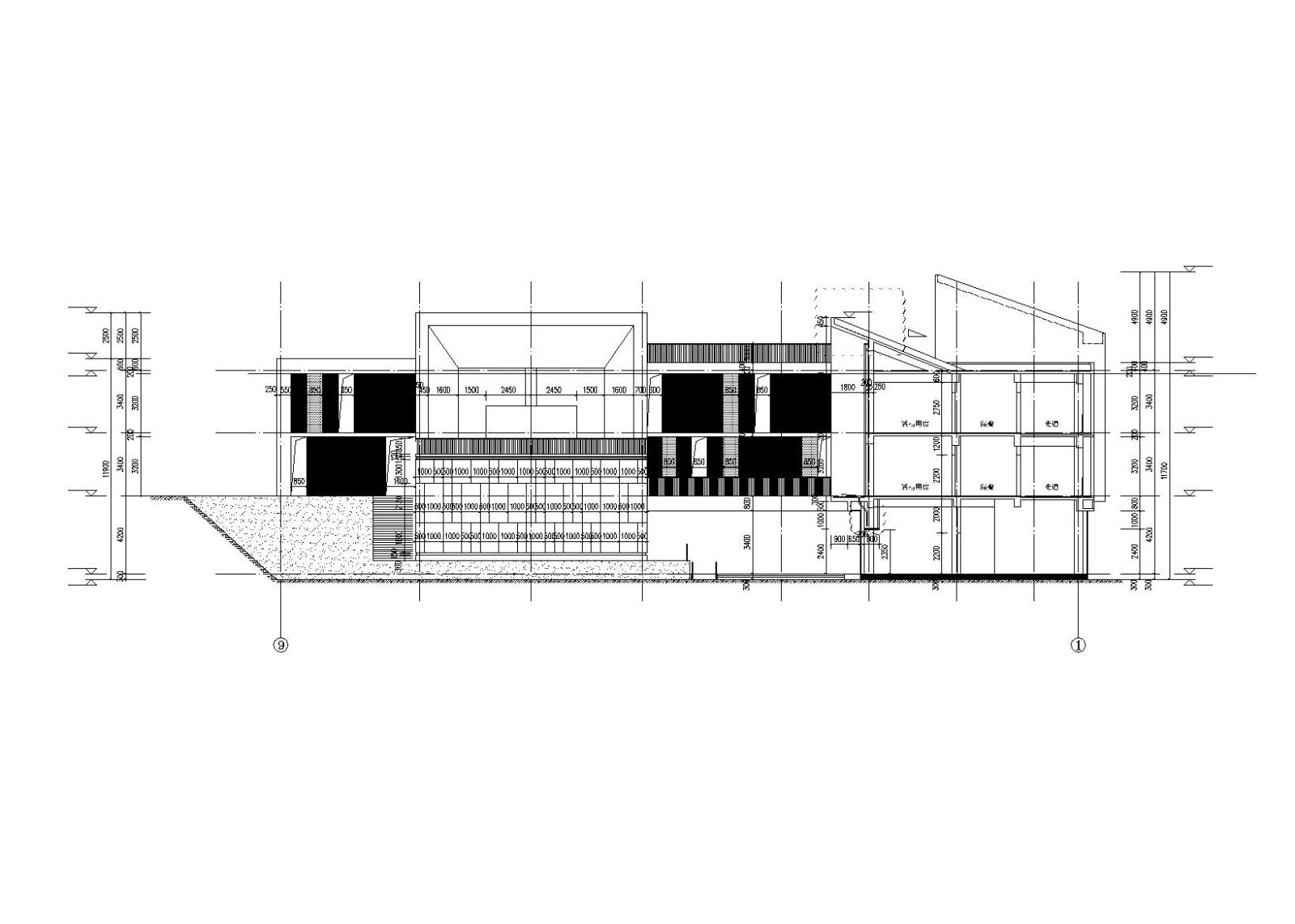 [四川]成都粮丰9班幼儿园建筑施工图（CAD+效果图+设计说...cad施工图下载【ID:151539147】