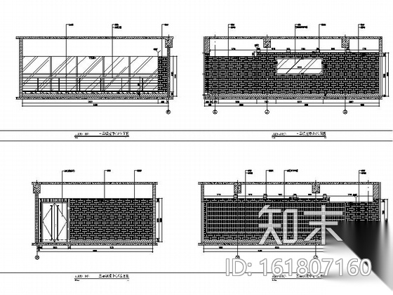 [昆山]大型燃气运营专业化公司现代办公楼装修施工图（含...cad施工图下载【ID:161807160】