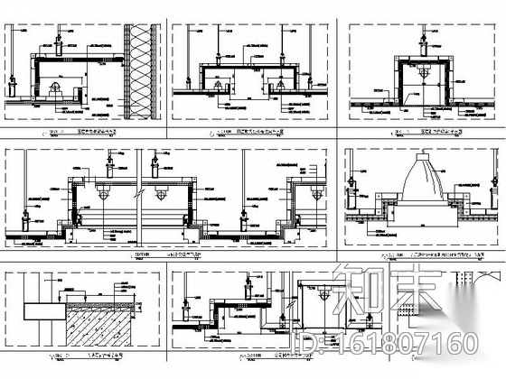 [昆山]大型燃气运营专业化公司现代办公楼装修施工图（含...cad施工图下载【ID:161807160】