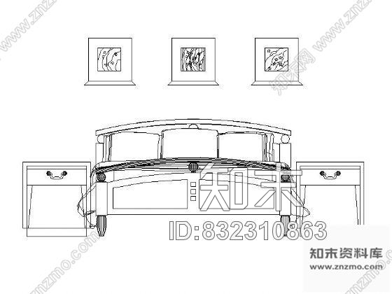 图块/节点设计常用立面图块集cad施工图下载【ID:832310863】