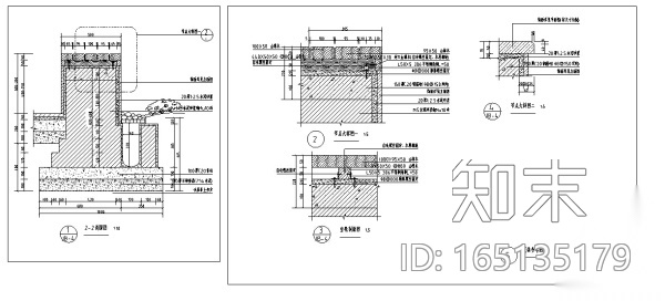 [广东]渔港风情滨海度假区景观施工图cad施工图下载【ID:165135179】