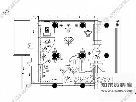 施工图山西3G网络品牌专卖店室内装修图含实景图cad施工图下载【ID:532066781】