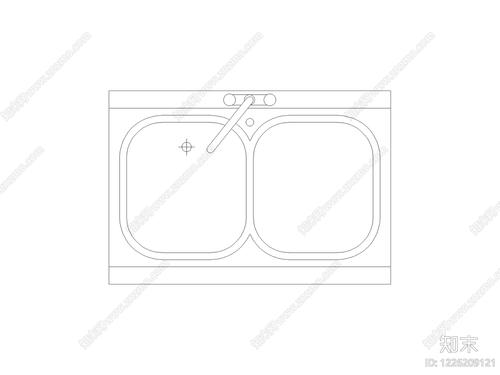 厨房设施CAD图纸