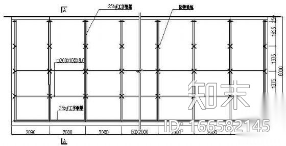 钢结构玻璃雨棚结构施工图施工图下载【ID:166582145】