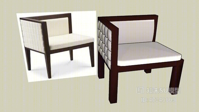 霍华德的单椅臂dining市modloftSU模型下载【ID:47340009】