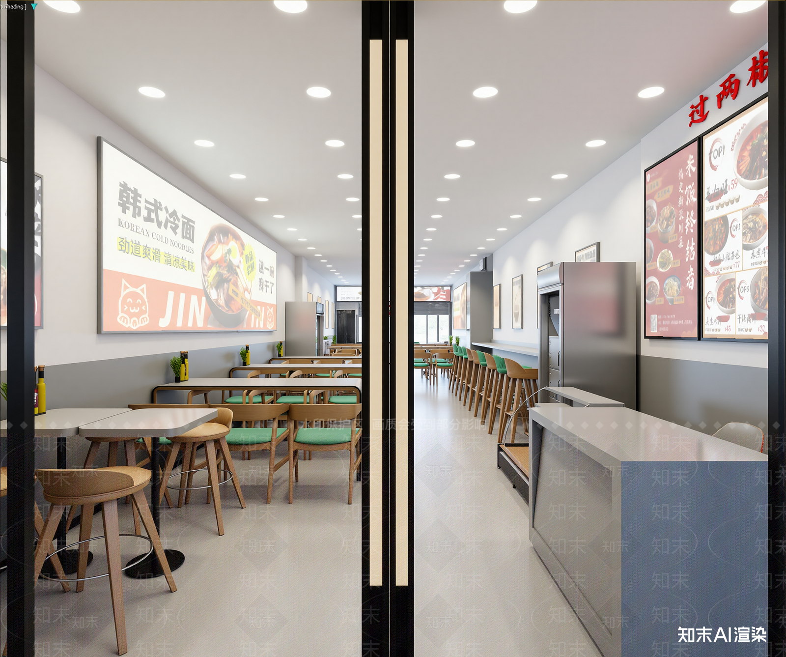 现代快餐店3D模型下载【ID:1213886542】