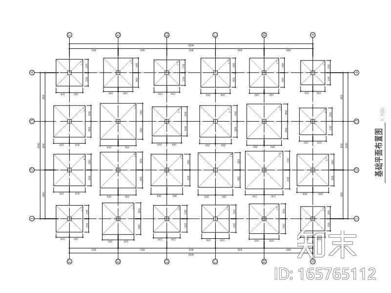 2层框架结构cad施工图下载【ID:165765112】