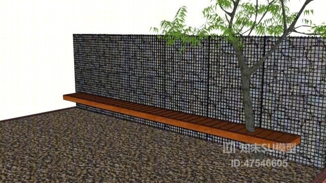 户外椅SU模型下载【ID:119236315】