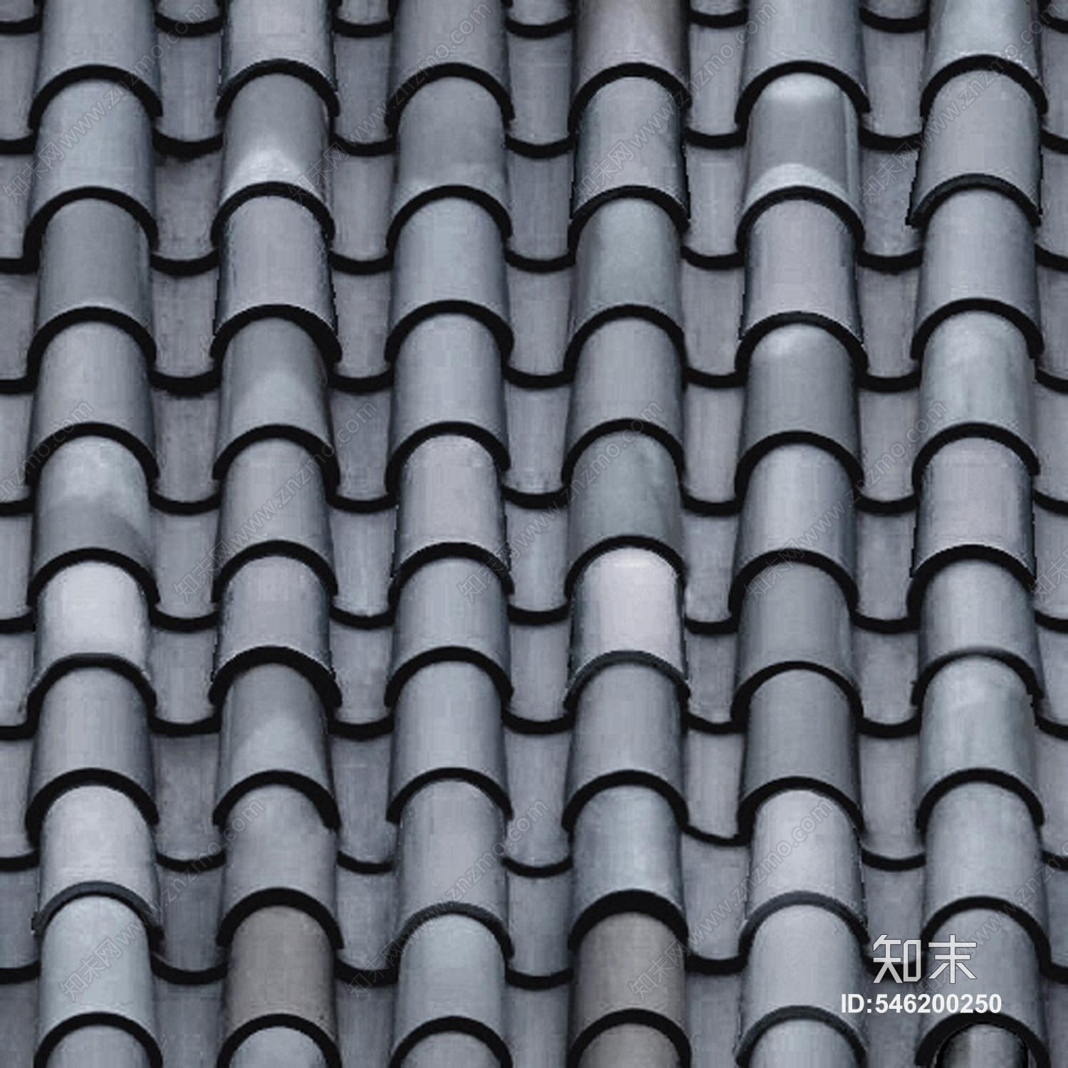 瓦贴图下载【ID:546200250】