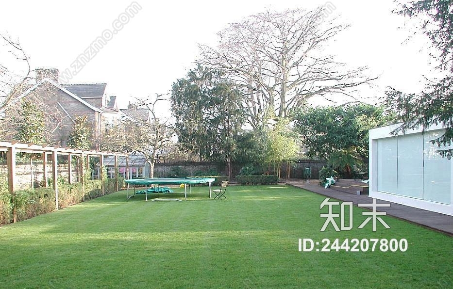 小区楼区草地外景贴图下载【ID:244207800】