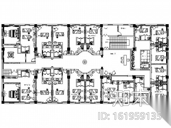 [西安]豪华酒店SPA区域室内装修施工图（含效果）cad施工图下载【ID:161959135】