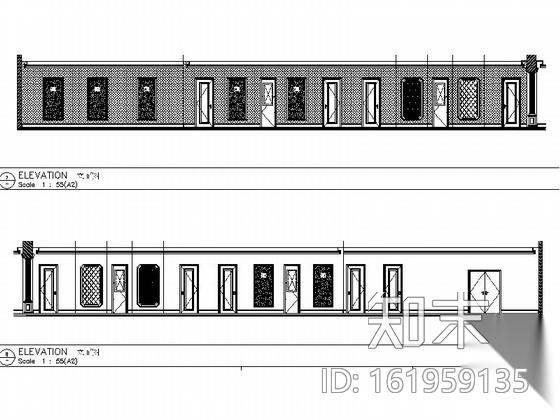 [西安]豪华酒店SPA区域室内装修施工图（含效果）cad施工图下载【ID:161959135】