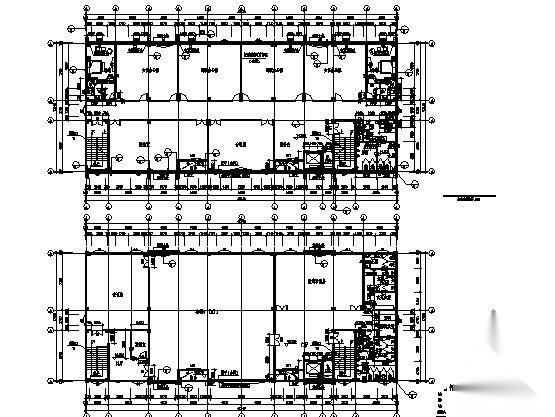 宁波某化工公司三层办公副楼建筑施工图cad施工图下载【ID:151431132】