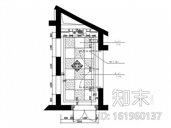 [成都]豪华酒店电梯间室内装修施工图施工图下载【ID:161960137】