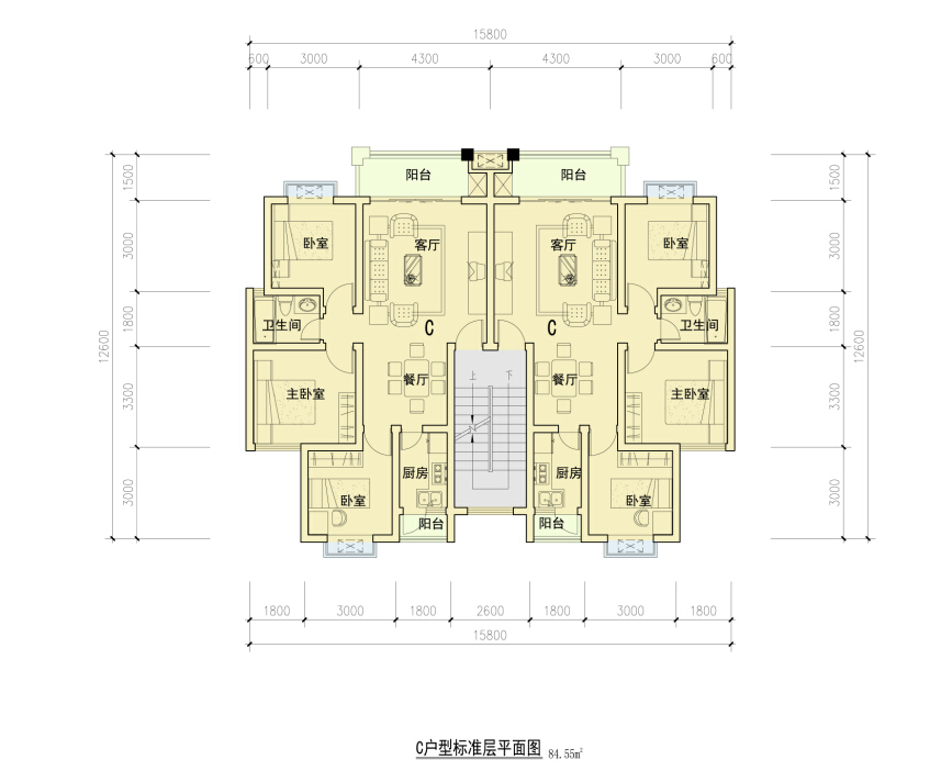 [四川]六层现代风格棚户区改造用房建筑设计方案文本(含...cad施工图下载【ID:167235134】