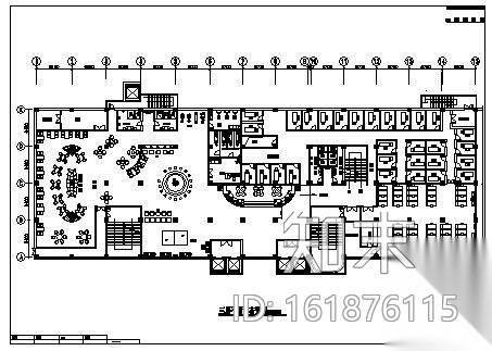 休闲酒店三层装修施工图施工图下载【ID:161876115】