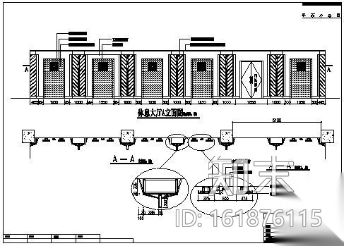 休闲酒店三层装修施工图cad施工图下载【ID:161876115】